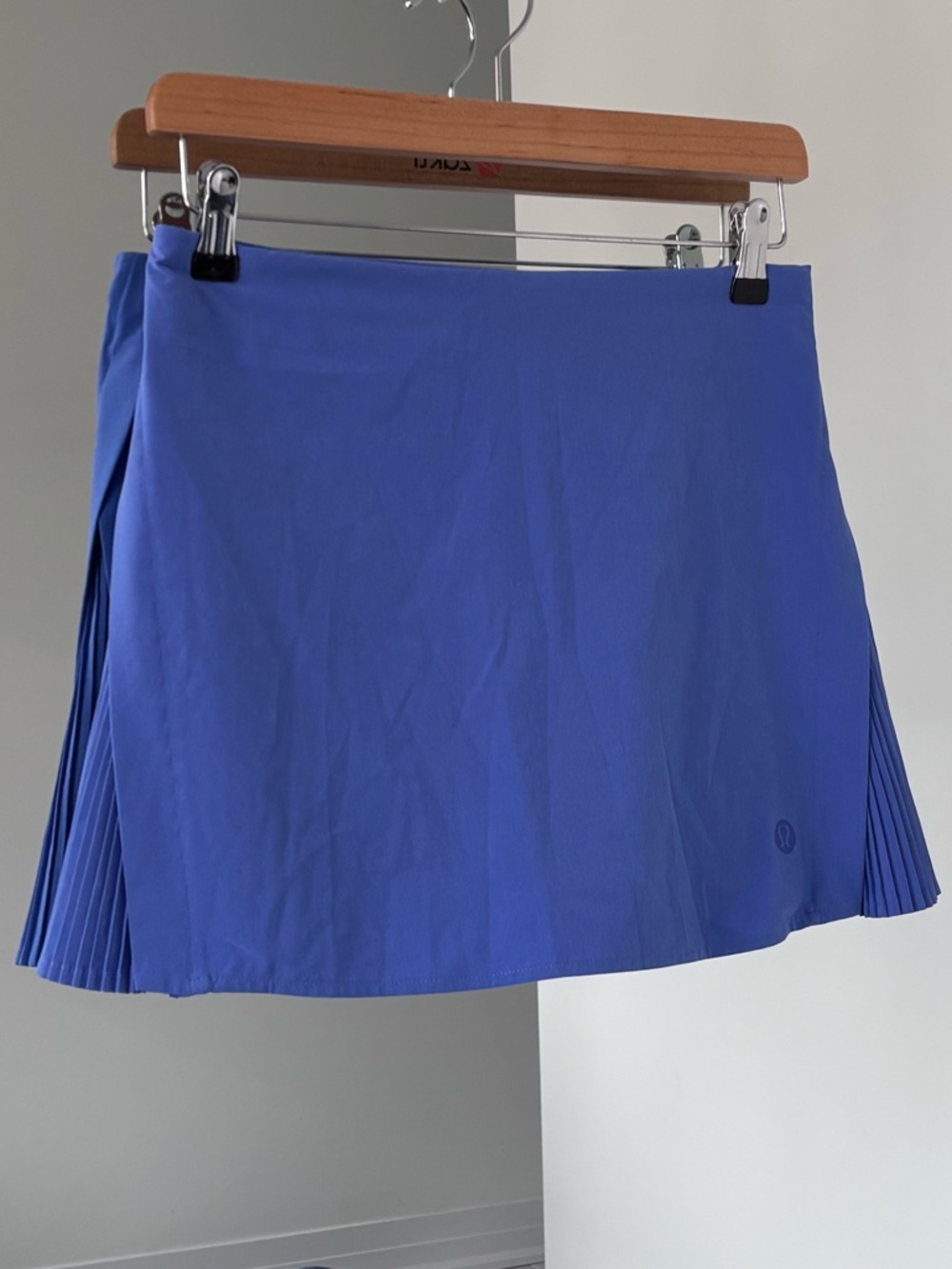 Lululemon Peek Pleat High Rise Tennis Skirt in Wild Indigo
